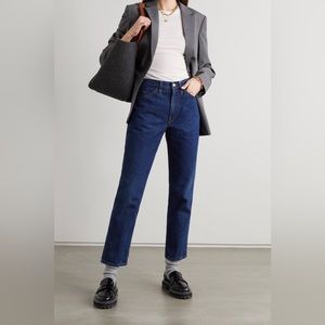 Frame Le Italien True Straight Vintage Blue Denim Jeans Size 27